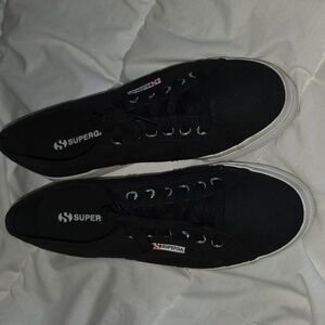 Black Superga 2750 Cotu Classic Sneakers
